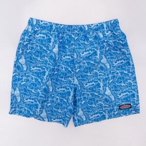 Vineyard Vines Blue Swim Trunks Quick-Dry Comfort